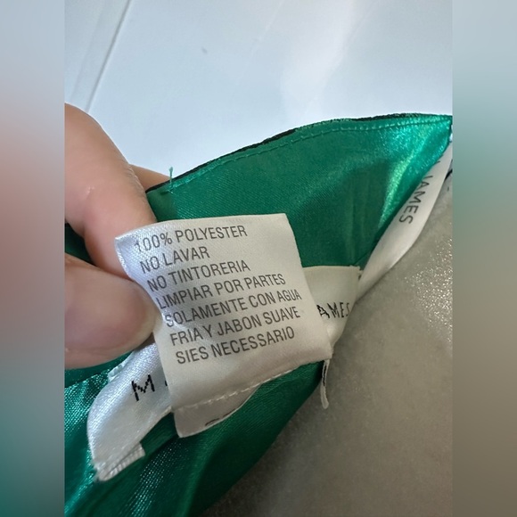 Madison James Green Floral Maxi Dress Criss-cross back size 4 - Picture 2 of 7